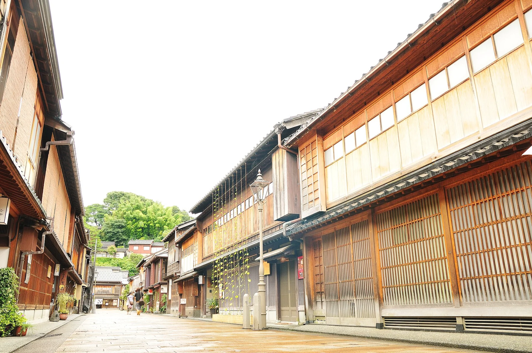金沢ひがし茶屋街の町並み