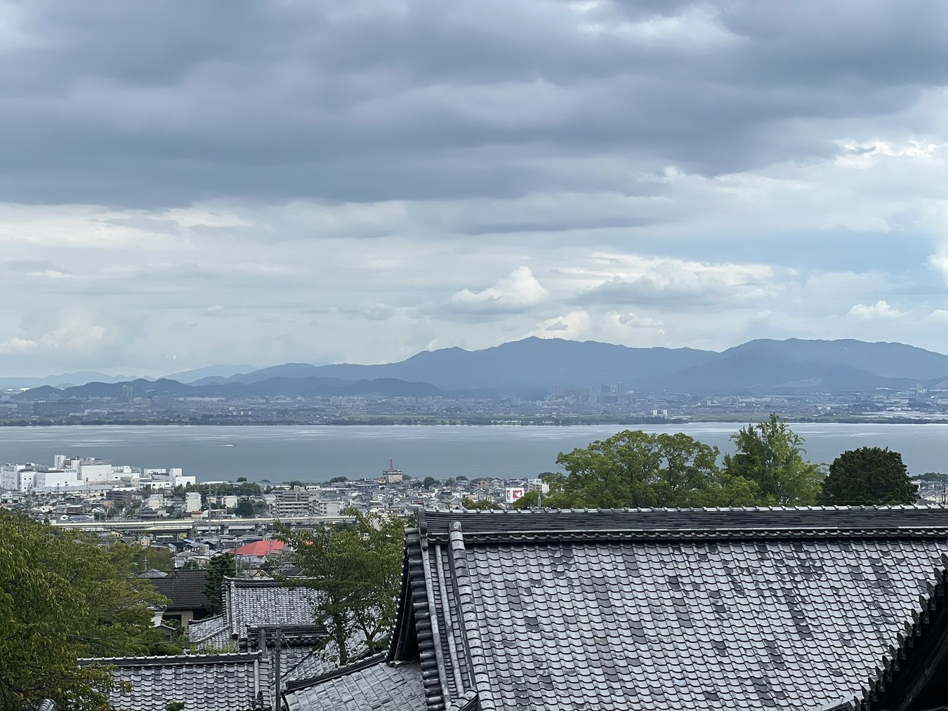 琵琶湖を眺める坂本の一泊二日旅