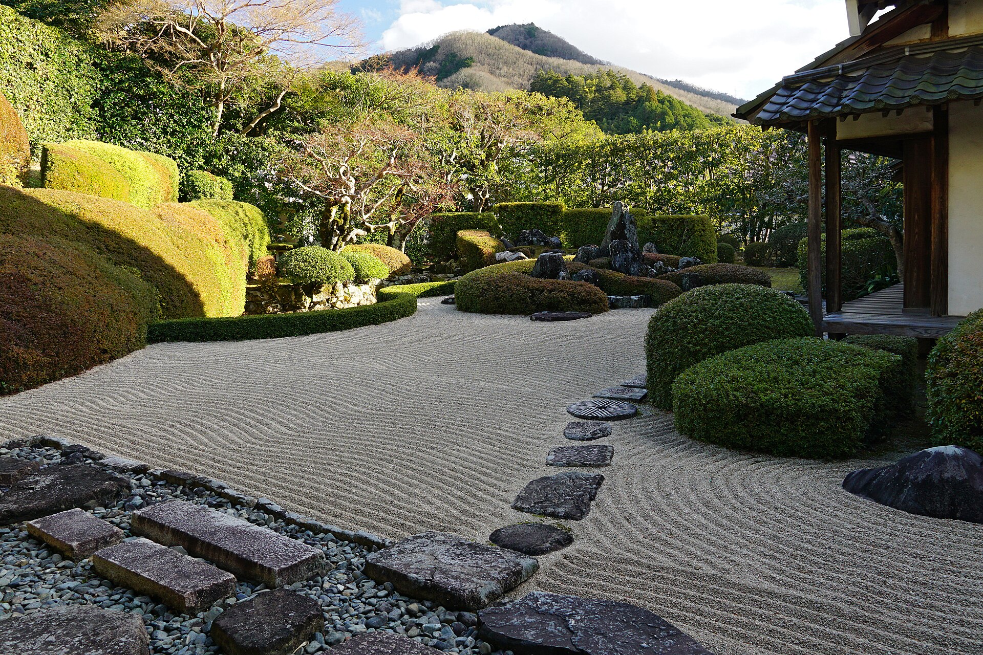 備中高梁の頼久寺庭園