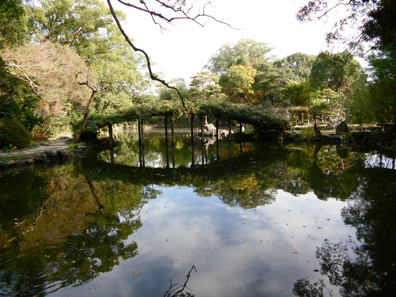 宇和島藩主伊達家ゆかりの天赦園