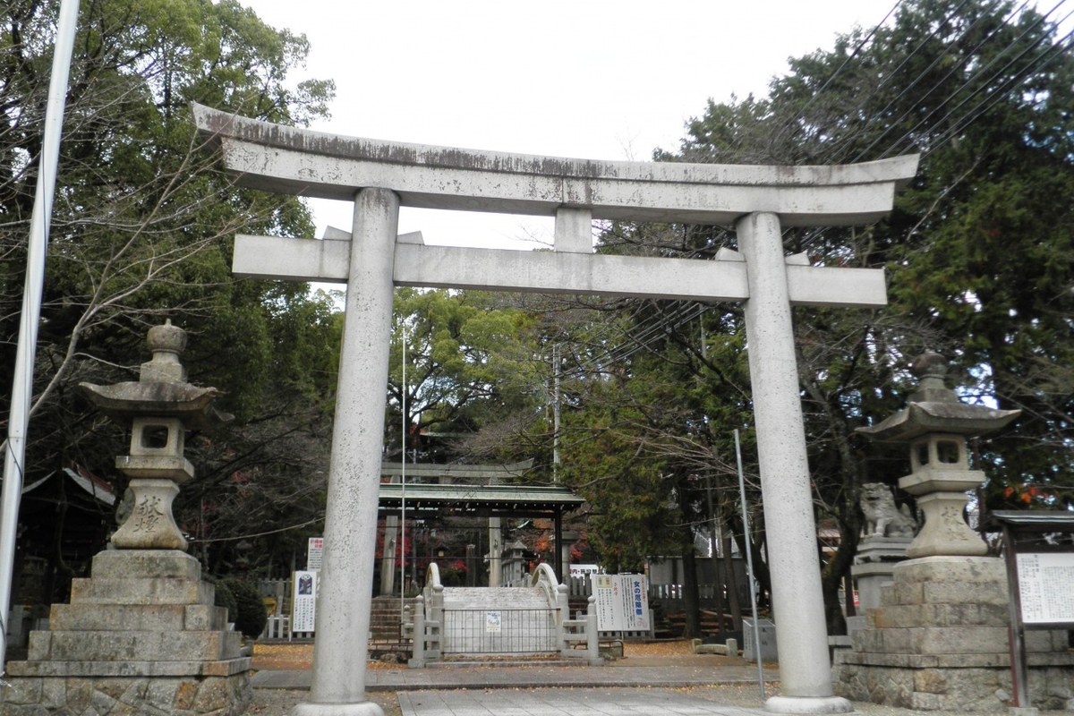 針綱神社の社殿