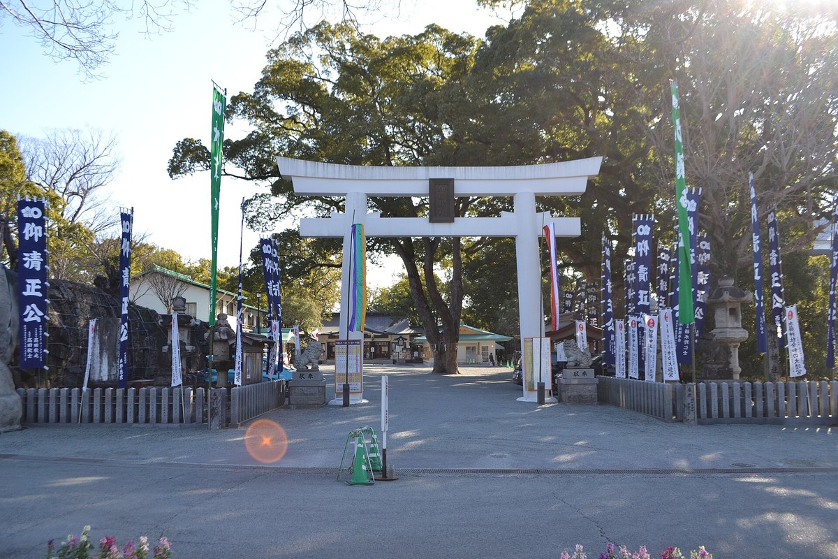 熊本城内の加藤神社