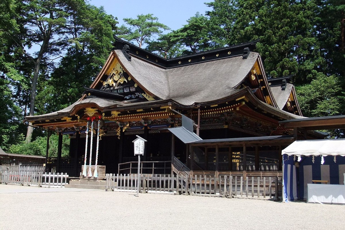 大崎八幡宮の国宝社殿