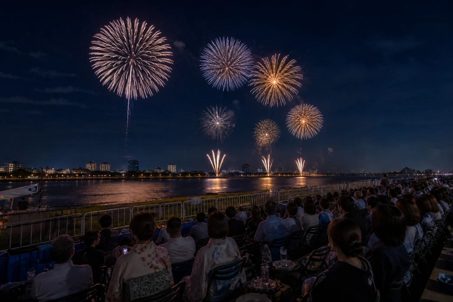 大曲の花火 第98回全国花火競技大会の旅を思い描く写真