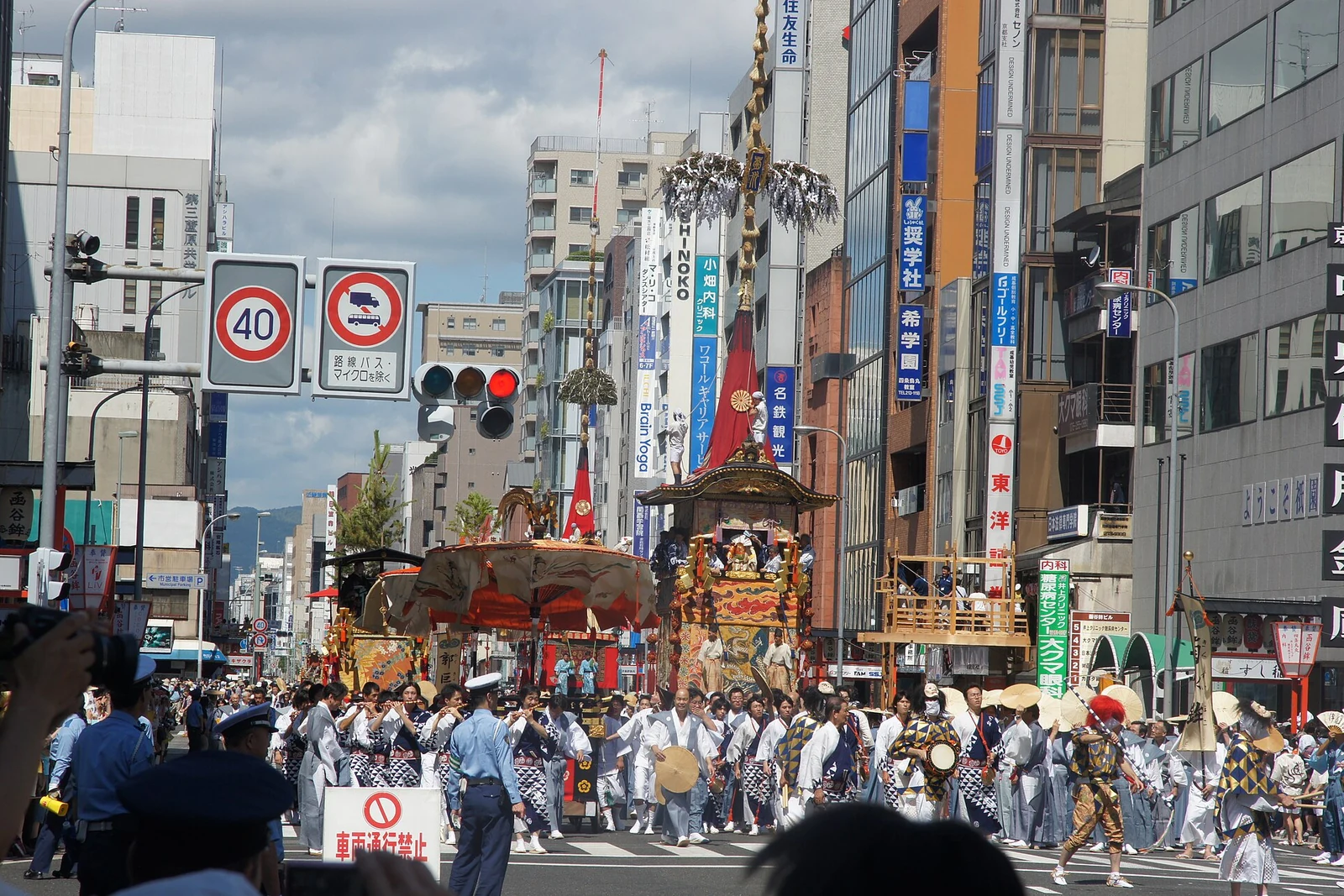 祇園祭の様子