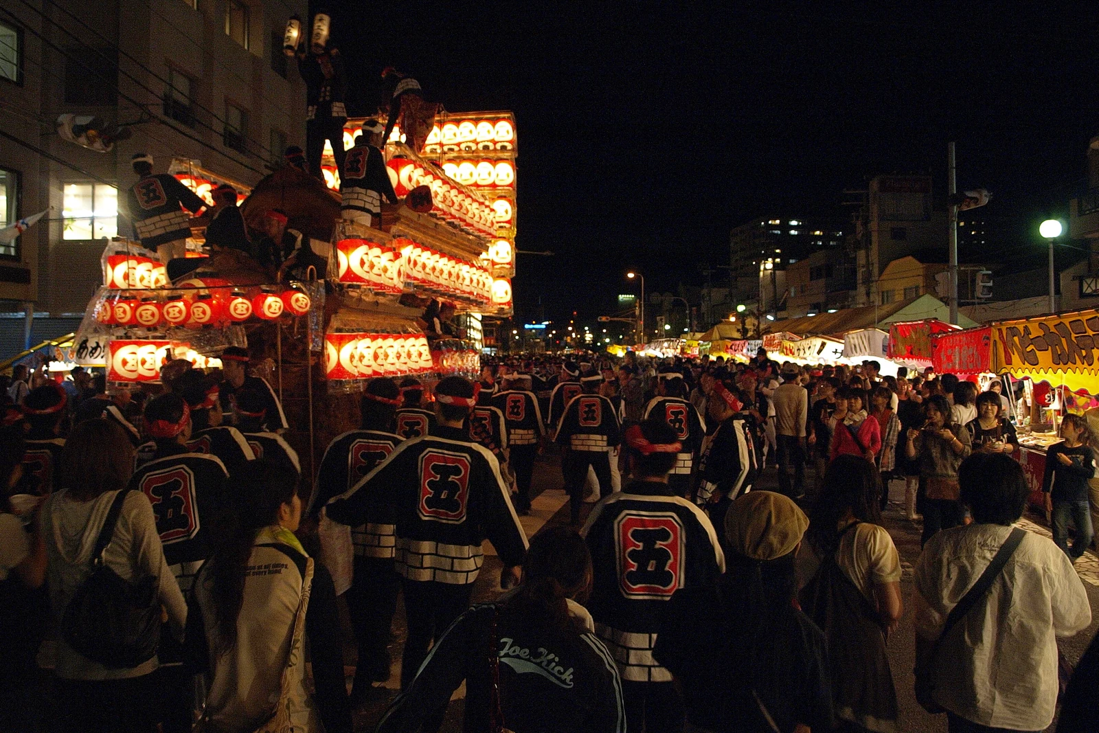 岸和田だんじり祭 9月祭礼の様子