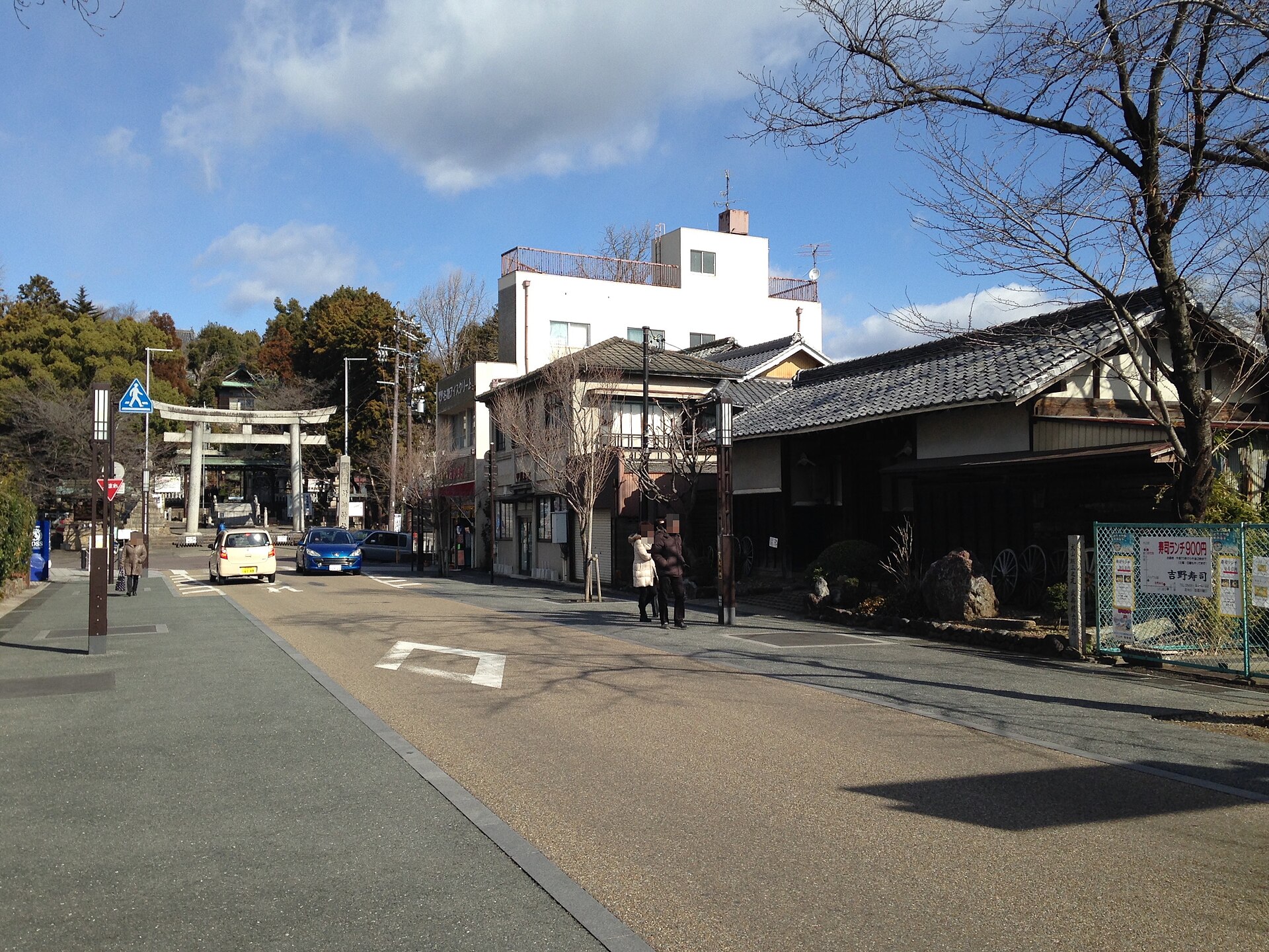 町家が続く犬山城下町