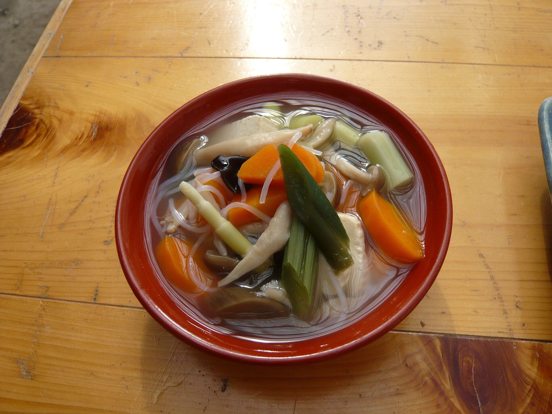 会津の郷土料理、こづゆ