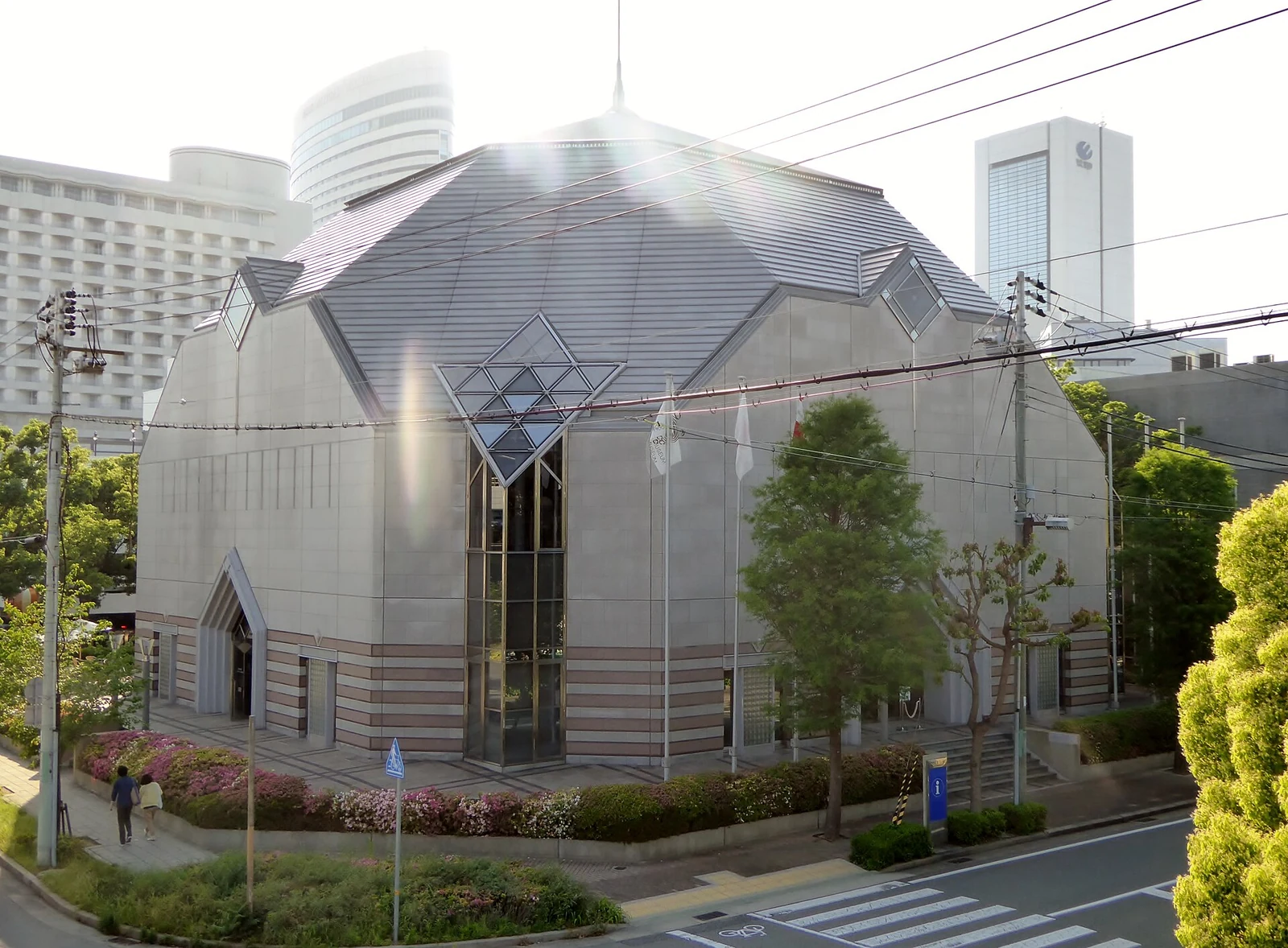 神戸のUCCコーヒー博物館の外観