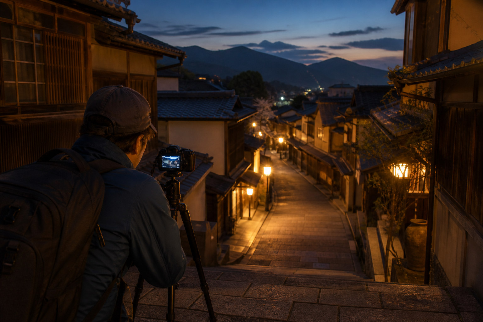 夜景の撮影例