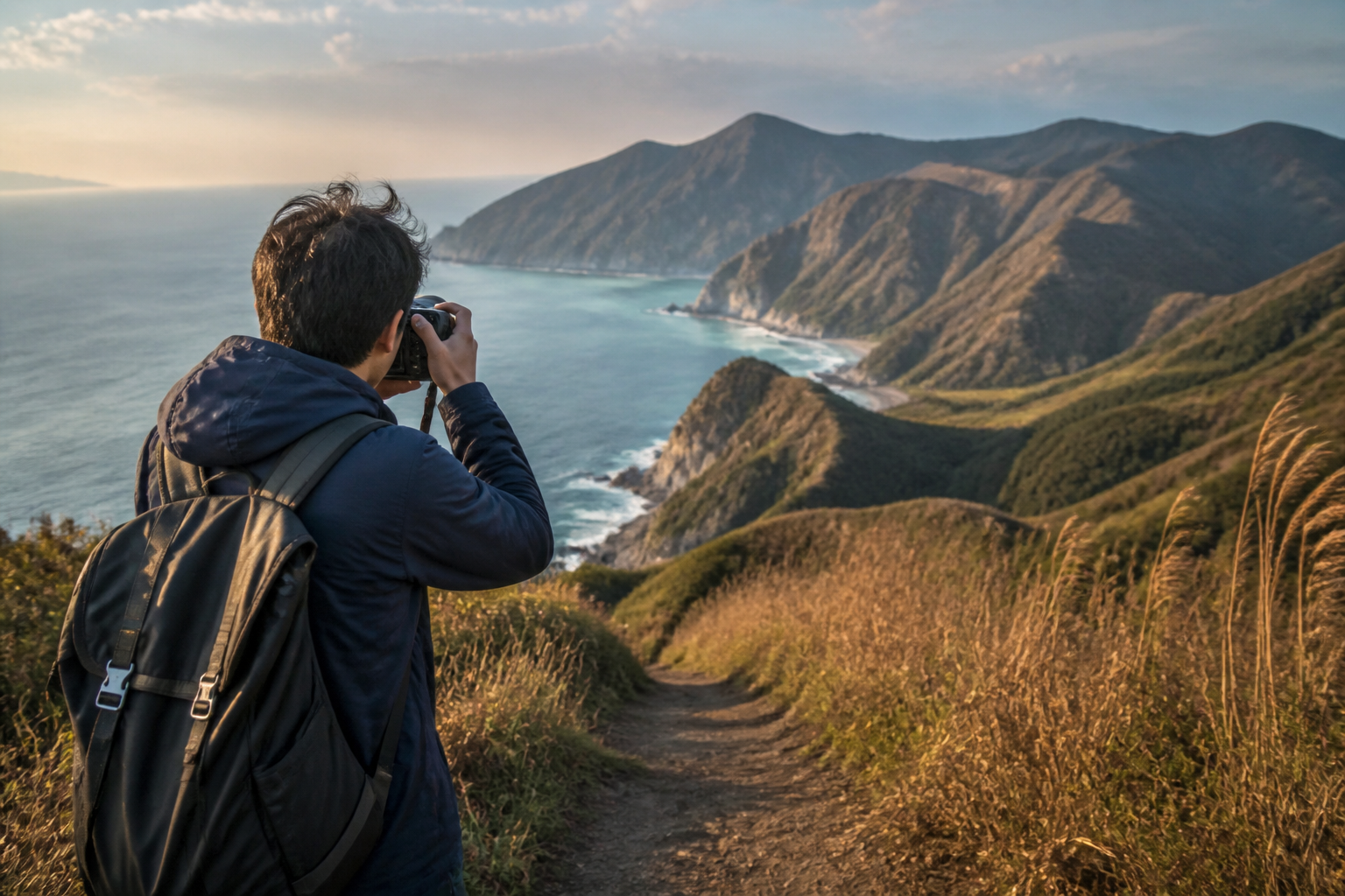山・海・町並みの撮影例